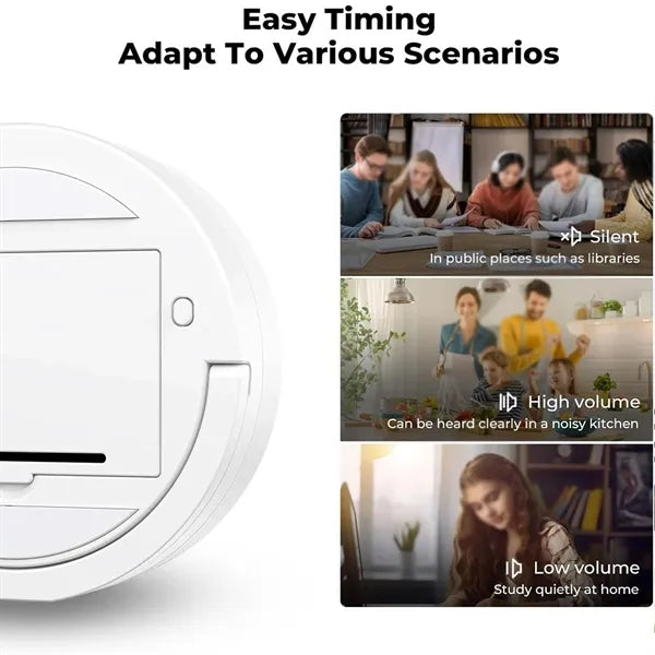 Adjustable Volume Countdown Countup Digital Kitchen Timer