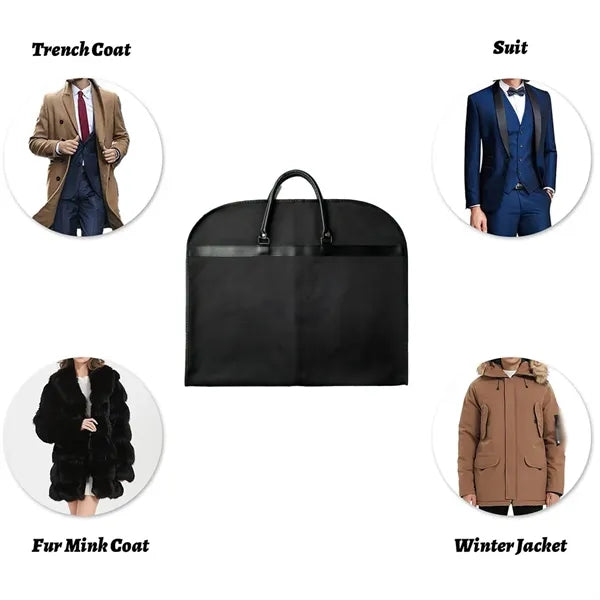Premium Breathable Travel  Foldable Garment Hanging Suit Bag