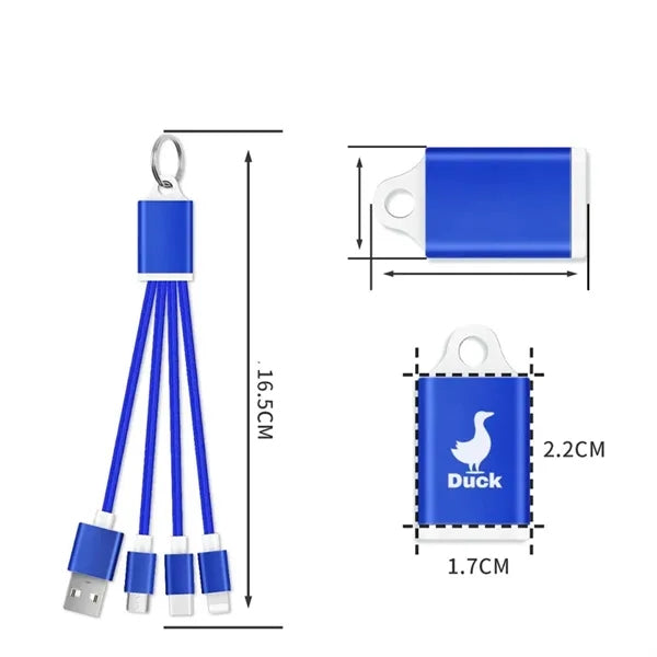 Portable 3 in 1 Charger Cable