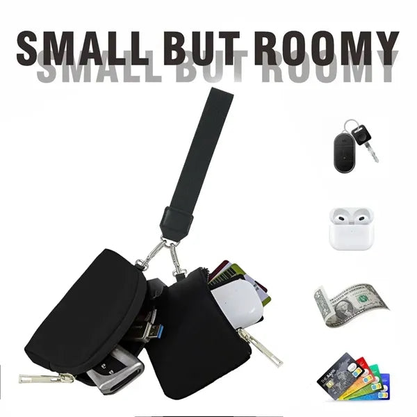 Wristlet Zip Wallet  Punches