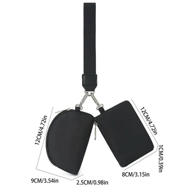 Wristlet Zip Wallet  Punches