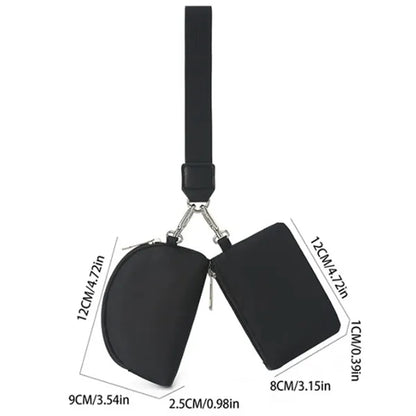 Wristlet Zip Wallet  Punches