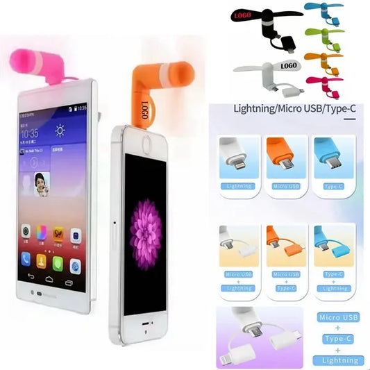 Mini USB Cellphone Fan