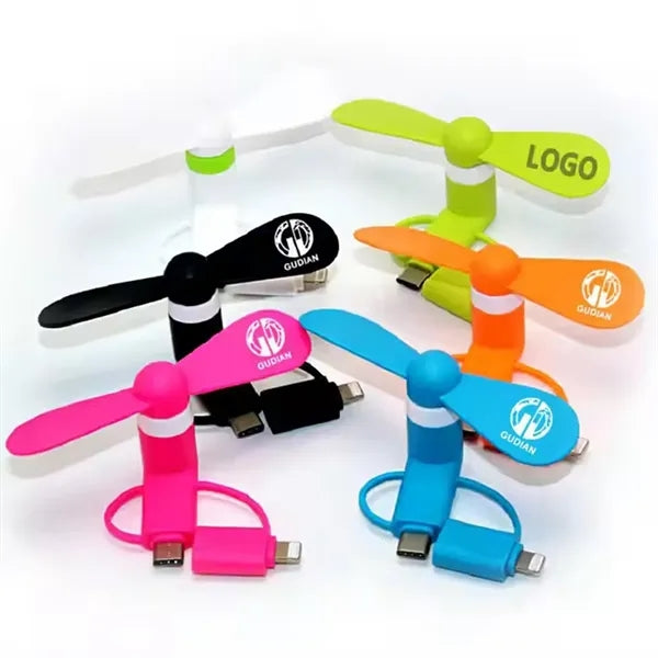 Mini USB Cellphone Fan