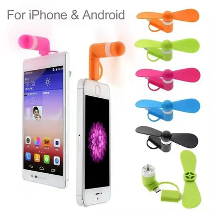 Mini USB Cellphone Fan