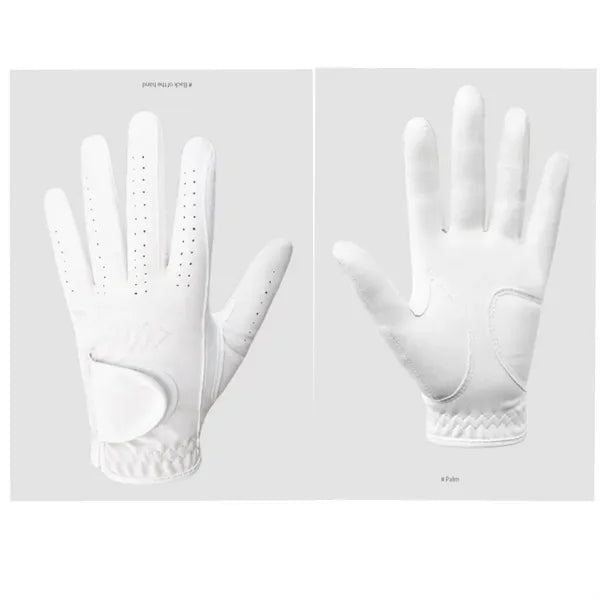 Soft Leather Golf Gloves
