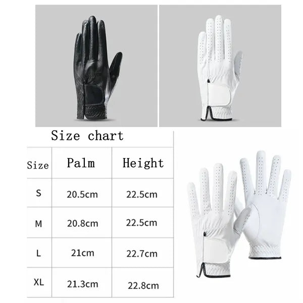 Soft Leather Golf Gloves