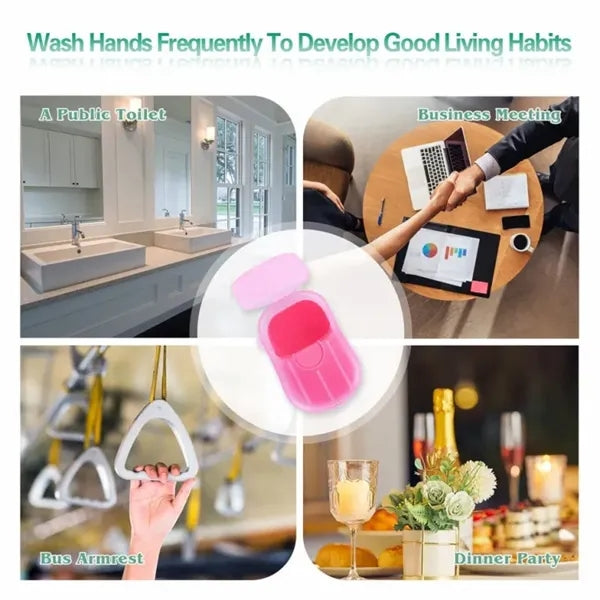 Mini Hand Soap Sheets Paper