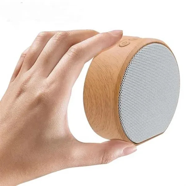 Wood Grain Wireless Bluetooth Speaker