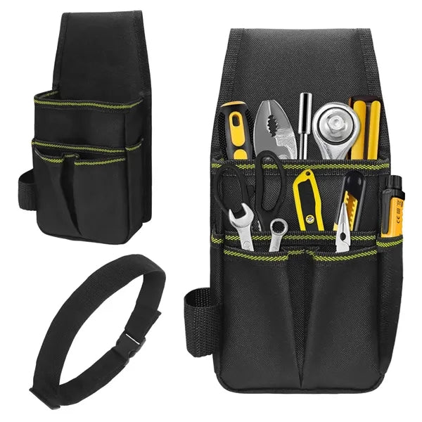 Tool Belt Bag Storage Pouch With Multiple Pockets