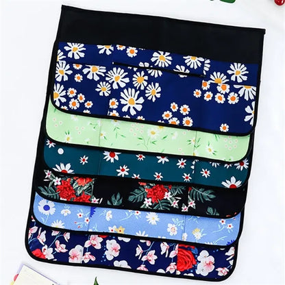 6 Pockets Server Aprons With Zipper