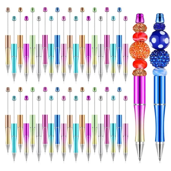 50Pcs Plastic Uv Beadable Pen