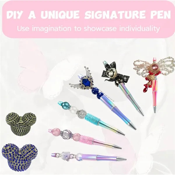 50Pcs Plastic Uv Beadable Pen