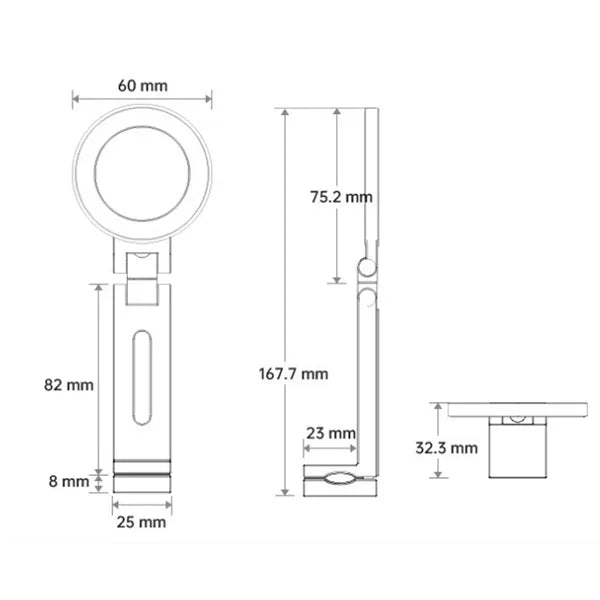 Portable Magnetic Phone Holder