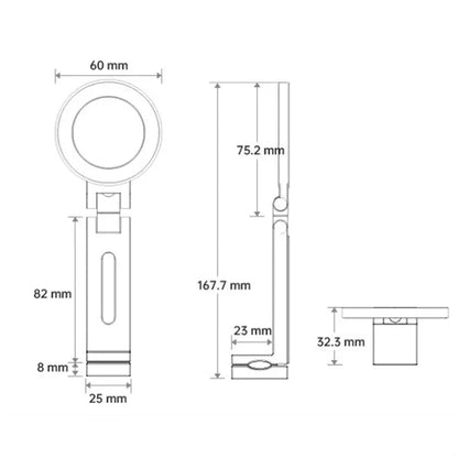 Portable Magnetic Phone Holder