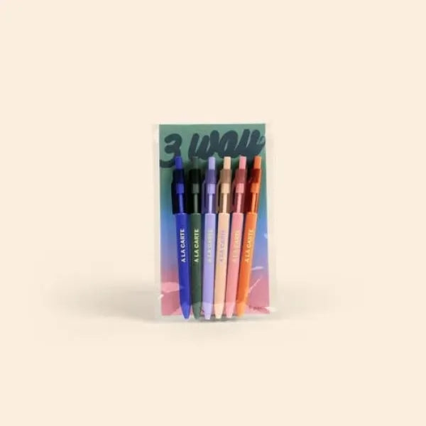 3-way Pen 6-Pack