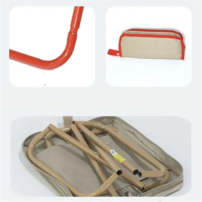 Portable Folding Stool with Carry Bag