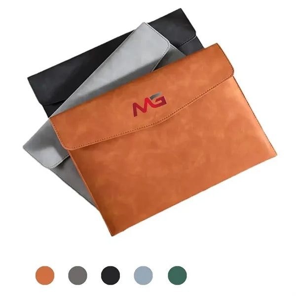 Business Leather File Bag