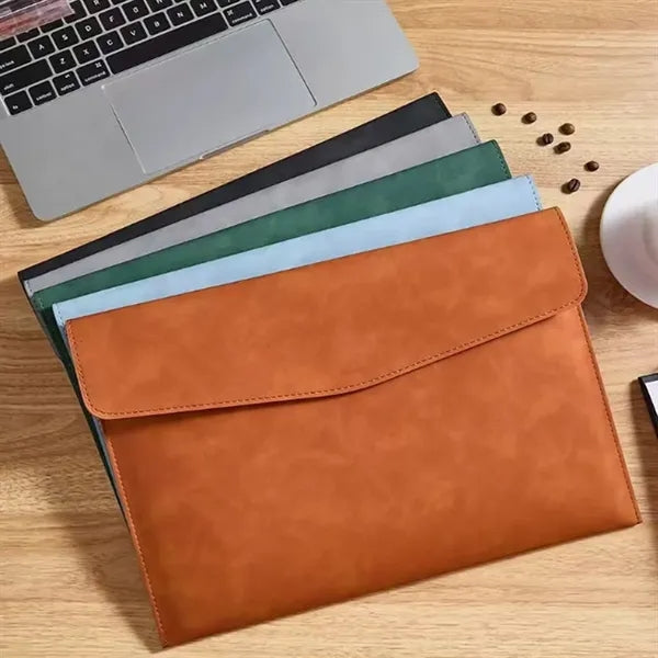 Business Leather File Bag