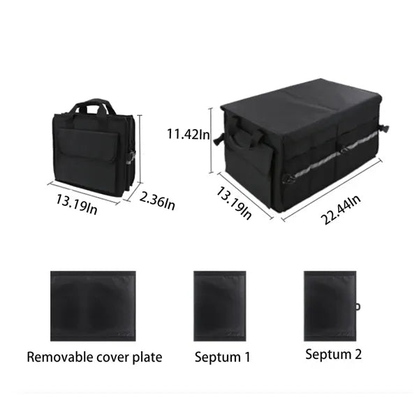 Collapsible Car Trunk Storage Organizer