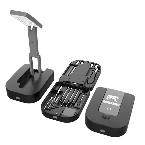 Multitools Box Set with LED Table Light