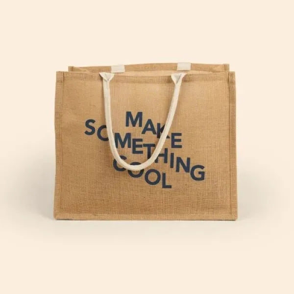 EXTRA-LARGE TOTE - JUTE