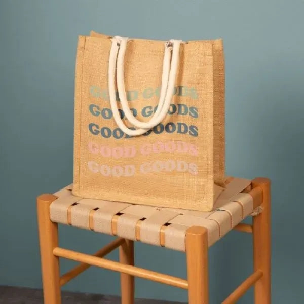 LARGE TOTE - JUTE