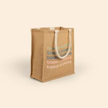 LARGE TOTE - JUTE