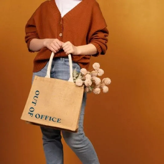 SMALL TOTE - JUTE