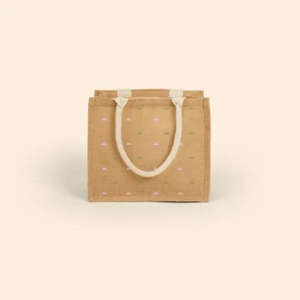 SMALL TOTE - JUTE
