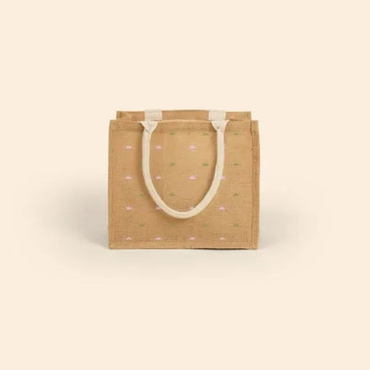 SMALL TOTE - JUTE