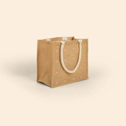 SMALL TOTE - JUTE