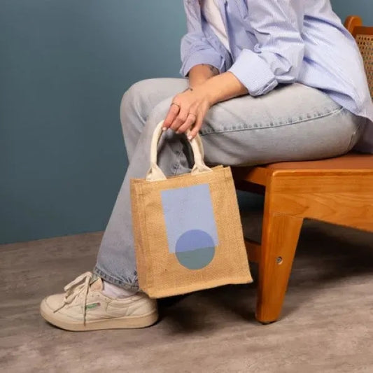 MINI TOTE - JUTE