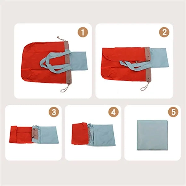 Large Waterproof Durable Lightweight Nylon Tote Hobo Bag