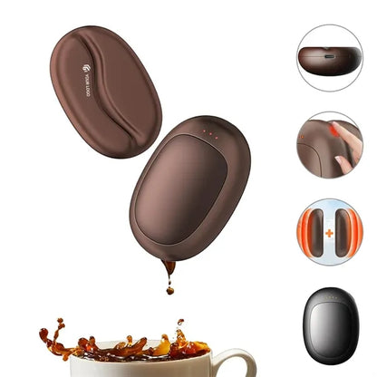 Outdoors Portable Adjustable Heat Rechargeable Hand Warmer