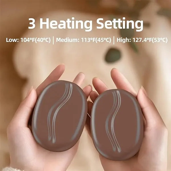 Outdoors Portable Adjustable Heat Rechargeable Hand Warmer