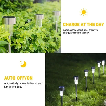 Waterproof Pathway Garden Yard Patio Outdoor Solar Light