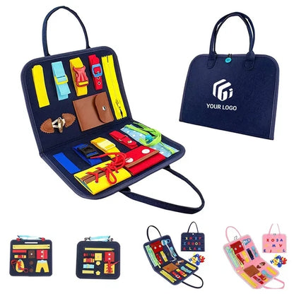 Intelligence Development Early Education Sensory Busy Board