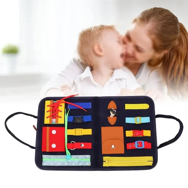 Intelligence Development Early Education Sensory Busy Board