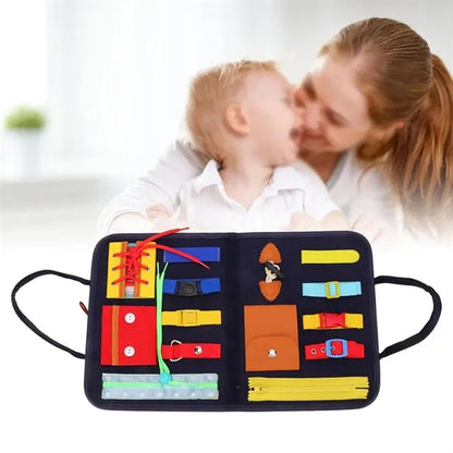 Intelligence Development Early Education Sensory Busy Board