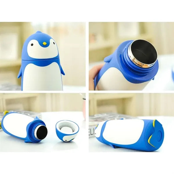 Cute Pengui Stainless Steel Travel Insulated Thermos Bottle