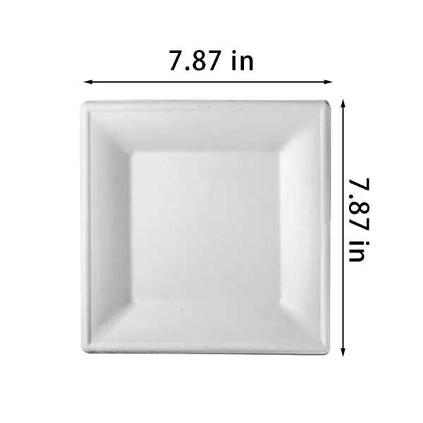 Party Supplies Disposable Eco-friendly Biodegradable Plates
