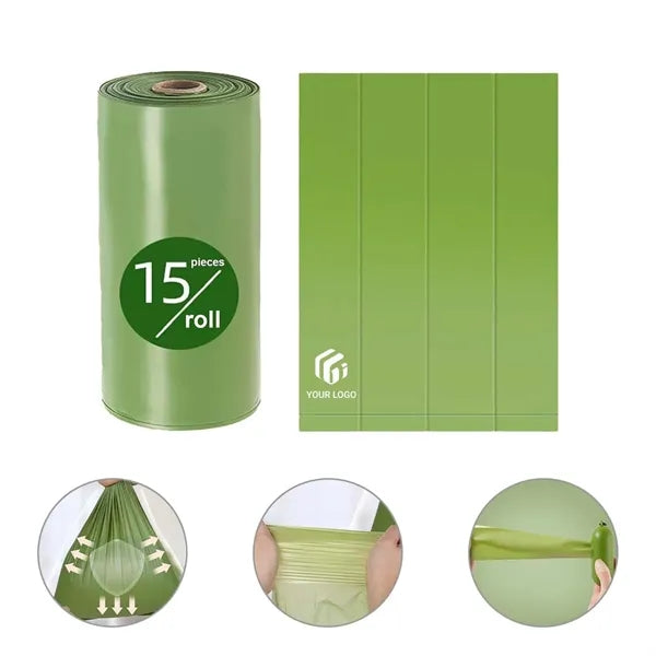 Thick Durable Biodegradable Eco-friendly Dog Poop Bags