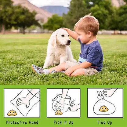 Thick Durable Biodegradable Eco-friendly Dog Poop Bags