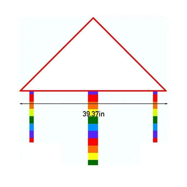 Fully customized pattern foldable outdoor camping kite