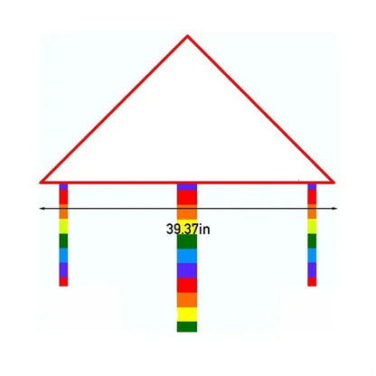 Fully customized pattern foldable outdoor camping kite