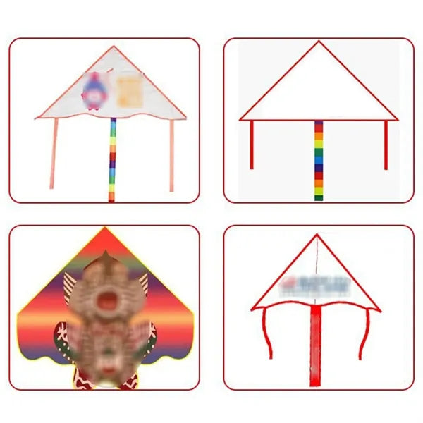 Fully customized pattern foldable outdoor camping kite