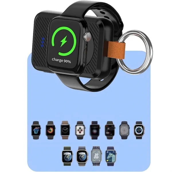 Mini Portable Travel Charger Watch Wireless Power Bank
