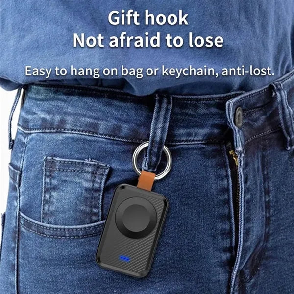 Mini Portable Travel Charger Watch Wireless Power Bank