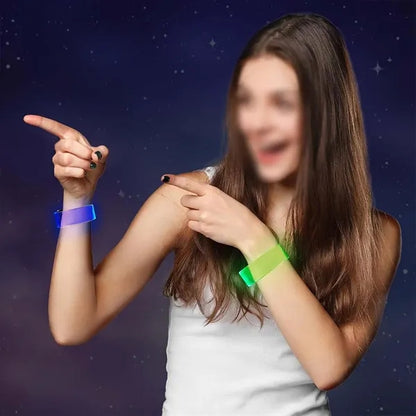 Party Favors Glow in The Dark Magnetic Led Light Up Bracelet